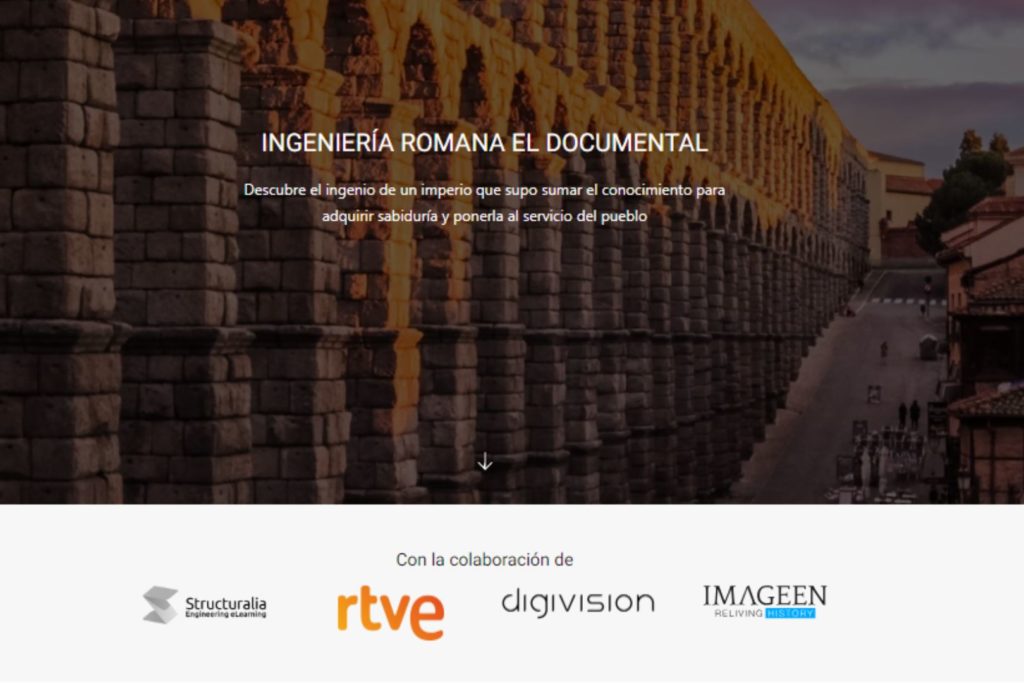 Structuralia protagonista en el nuevo episodio de la serie documental de RTVE sobre ingeniería romana
