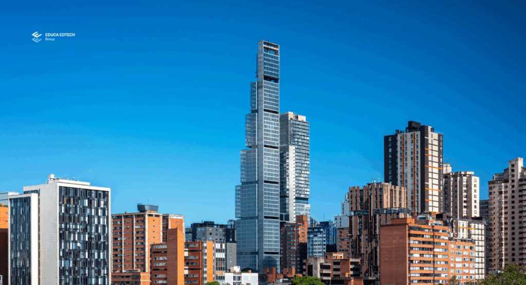 Fotografie van de stad Bogotá